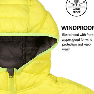 Chaqueta de Invierno Acolchada para Hombre, con Capucha, de Lona, de Alta Calidad y Bajo Precio, Diseño Único con Contraste de Color, Talla Personalizada para Adultos - Product Image 4