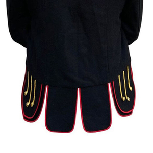 Alta calidad 100% alta calidad baterista Piper Doublet chaquetas nueva llegada banda Stand Collar buen aspecto patrón de letras - Product Image 5