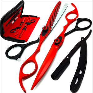 Ciseaux de coiffure professionnels originaux, ensemble de ciseaux de coiffeur amincissants ciseaux de coupe de cheveux ciseaux de salon de coiffure/ - Product Image 4