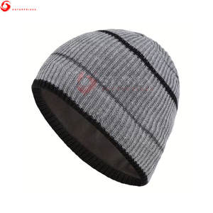 Nuevo Gorro de Punto Suave y Afelpado para Hombre, 100% Acrílico, Transpirable, Diseño Grueso, Servicios OEM/ODM, Ideal para la Playa, Viajes, Otoño e Invierno - Product Image 3