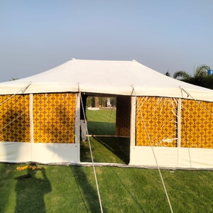 ผนังพลาสติกใสเต็นท์ผ้าใบสีขาว - Product Image 1