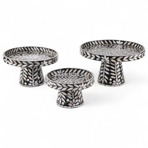 Elegante Soporte para Pastel de Nácar para Presentación de Postres en Oriente Medio durante el Ramadán y Decoración Festiva de Mesa, de Vietnam - Product Image 2