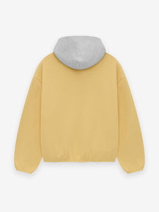 Sweat à capuche vierge à manches longues pour hommes 100% coton doux à séchage rapide avec impression numérique et teinte unie - Product Image 6