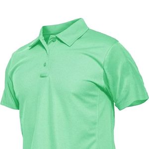 Camiseta de polo de hombre de nuevo diseño OEM hecha a medida con material de algodón de alta calidad camiseta de secado rápido para hombre - Product Image 5
