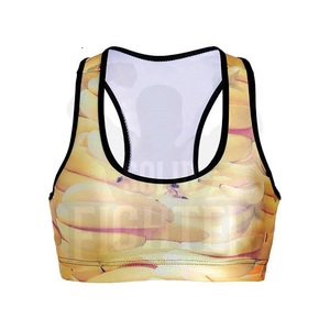 Sujetador deportivo para mujer transpirable Fitness señoras niñas correr gimnasio Yoga sujetador Tops logotipo personalizado grúa ejercicio entrenamiento hecho en Pakistán - Product Image 2