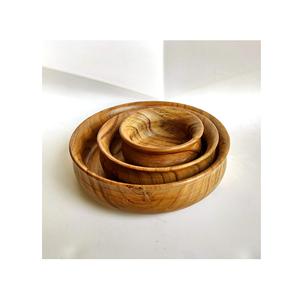 Cuencos de sopa de madera de mango hechos a mano de alta calidad, cómodos para cada sorbo cálido, suministro al por mayor - Product Image 1