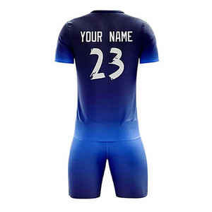 Uniformes de football pour jeunes enfants pour hommes kits de football vêtements d'entraînement en équipe personnalisés tenue d'entraînement sublimée vêtements maillot de football - Product Image 3