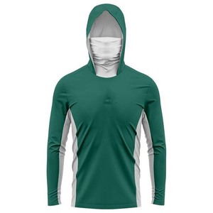 Custom Covered Face 100% algodón Mahimah Fish Fishing 3D Bomber Full-Snap Varsity Letterman Hoodies Jacket Basics Diferentes colores - Product Image 3