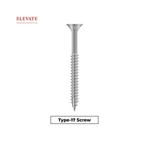 Cabezal de arandela de brida hexagonal con sangría, rosca tipo ASD, Punta tipo 17, según el estándar AS3566 - Product Image 1