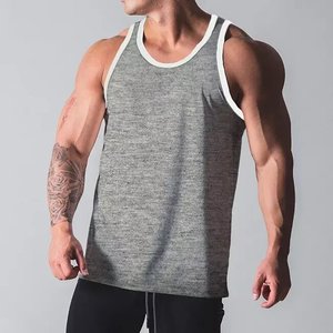 Camisetas de Gimnasio Casuales de Algodón para Hombre de Alta Calidad al por Mayor - Transpirables, de Secado Rápido y Ecológicas para Deportes y Entrenamiento - Product Image 4
