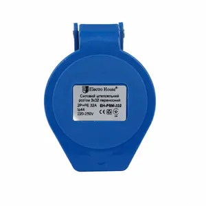 Venta caliente enchufe Industrial portátil 3 pines 32A IP44 2P + PE ABS enchufe eléctrico de plástico 220-250V enchufe Industrial de conmutación - Product Image 5