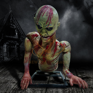 Khí nén animatronic Zombie cho Halloween trong nhà ma ám đạo cụ Trường Mẫu Giáo daycare sân bay trung tâm mua sắm kim loại - Product Image 1