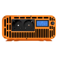 Convertisseur d'énergie HOULI 5000W monophasé à onde sinusoïdale pure 12V/24V DC vers 110V/220V AC, efficacité 90%, 50/60Hz, pour maison, voiture, camping-car, camion