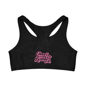 Nouvelle arrivée : soutien-gorge de sport pour cheerleading, design athlétique, pour entraînement, fitness et usage actif. - Product Image 2