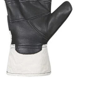 Gants de travail en cuir pour meubles de la meilleure qualité Gants de travail de gréeur canadiens Gants de menuiserie de construction en cuir du Pakistan - Product Image 3