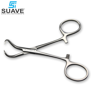 SUAVE SURGICAL INSTRUMENTS abrazaderas de toalla quirúrgica de la más alta calidad con forma curva de acero inoxidable recién llegado - Product Image 2