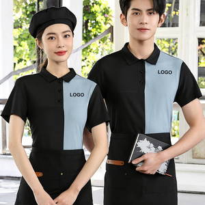 Vesbhusha Unisex Steward uniform with <b>half</b> <b>apron</b> - Product Image 3