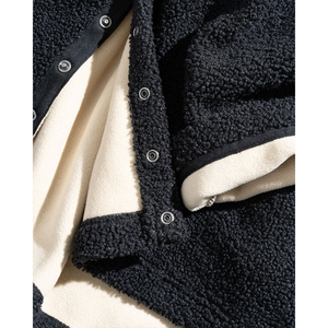 Online Winter 2025 Warm and cozy <b>Sherpa</b> <b>Hoodie</b> faux fleece high quality customizable embroidery soft <b>Sherpa</b> hoodies for Unisex - Product Image 3