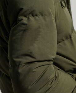 Chaqueta Acolchada Gruesa Personalizada para Hombre, con Cuello Alto, Aislante, Impermeable, Abrigo Cálido de Invierno, Estilo Urbano, con Capucha - Product Image 3