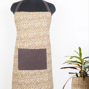 PRODUCTO TEXTIL PARA EL HOGAR de DELANTAL 100% ALGODÓN 190 GSM 70X85 CMS BEIGE COLOR PRINT MADE by INDIAN FABRICANTE y EXPORTADOR - Product Image 1