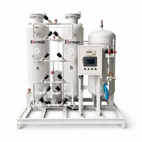 Équipement de séparation d'air de générateur de l'oxygène de 93 + 2% PSA avec le PLC pour l'équipement de production de gaz de conservation des aliments de fermentation