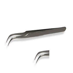 Best Quality Lash Extensions <b>Tweezers</b> Custom Logo Accessories Tool <b>Eyelash</b> <b>Tweezers</b> Rose Gold Diamond Grip <b>Tweezers</b> - Product Image 2