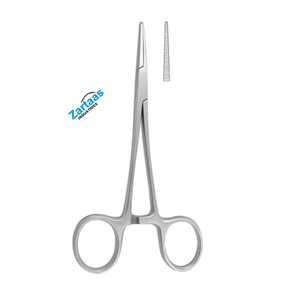 Pince à artère Halsted-Mosquito en acier inoxydable de haute qualité mâchoires dentelées droites Instruments chirurgicaux de 5 pouces - Product Image 1