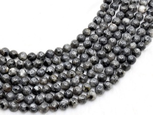 Huge Demand Attractive Natural Loose Beads Wholesale Black <b>Labradorite</b> a 8mm Round Gemstone Beads Anshul Impex - Product Image 5