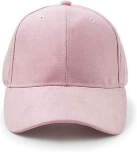 Chapeau de Baseball personnalisé 6 panneaux en daim de haute qualité boucle à bord incurvé casquette structurée légère pour hommes femmes Offre Spéciale fête décontractée - Product Image 1