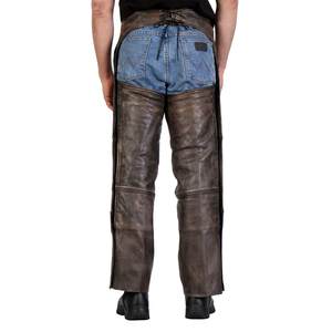 Pantalones de cuero para motocicleta para hombre - Product Image 3