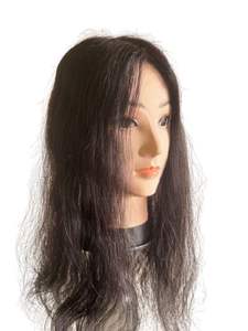 Topper de Cabello Humano Remy Indio de Alta Calidad con Base de Seda y Doble Trama a Máquina para Mujeres - Product Image 3