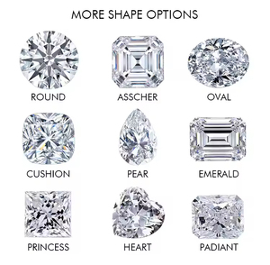 Tamaños pequeños (0,7-4,2mm) DEF Lab Grown Round Brilliant Melee Loose HPHT CVD Diamond Stock Precio por quilate - Product Image 6