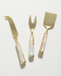 <b>Unique</b> Design High Quality Stainless Steel Cheese Knife <b>Set</b> with Modern Design Cheese Knives for Restaurant Wedding Home Hotel - Product Image 6