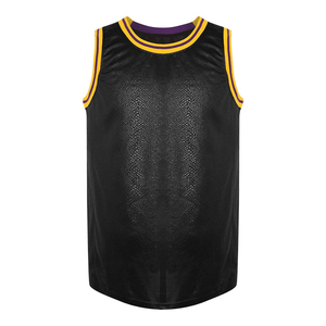 Uniforme de Baloncesto sin Mangas de Poliéster 100% Sublimado, Transpirable, de Verano, de Alta Calidad, OEM, al por Mayor, para Hombre - Product Image 1