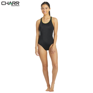 ชุดว่ายน้ำแบบวันพีชของผู้หญิง,ชุดว่ายน้ำชายหาดชุดเล่นกีฬาแบบเต็มตัวผ้าระบายหรูหรา - Product Image 4