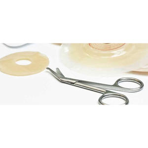 Ciseaux de soins infirmiers en acier inoxydable manuel pour pansements d'ostomie, 4,3 x 2,1 pouces, instrument chirurgical durable pour les médecins et les infirmières - Product Image 4