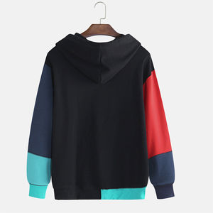 Sudadera con capucha ecológica para hombre, hecha a medida con ropa informal cálida de algodón transpirable con estampado térmico para invierno, precio al por mayor - Product Image 2
