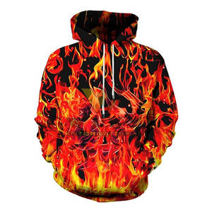 Top Fashion pulls à capuche pour hommes haute qualité impression 3D coton Polyester tissu hiver saison bas quantité minimale de commande - Product Image 1