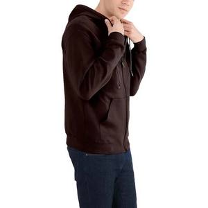 Sudaderas con capucha de algodón de alta calidad con cremallera completa para hombre, sudaderas básicas con logotipo personalizado, ropa de calle, sudaderas con capucha de invierno transpirables de gran tamaño para hombre - Product Image 4