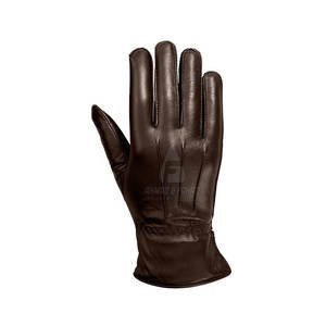 Gants de conduite en cuir pour homme, best-sellers, faible MOQ – Durables, antidérapants, avec sangle de poignet réglable, légers et sécuritaires - Product Image 3