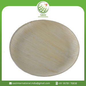 Assiettes jetables biodégradables en feuille de palmier d'approvisionnement d'usine pour la fête et le mariage but de servir des aliments - Product Image 2