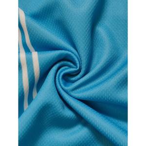 Maillot de basket-ball pour homme, respirant, sans manches, bloc de couleur contrasté, broderie de lettres et rayures pour l'entraînement sportif, la compétition - Product Image 4