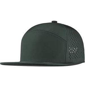 Casquettes Snapback en maille à 6 panneaux de haute qualité pour hommes, logo brodé 3D personnalisé, chapeaux de voyage en plein air, vente en gros - Product Image 1