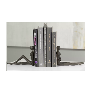 Juego fresco de 2 sujetalibros para escritorio decoración del hogar biblioteca soporte de libros acento contemporáneo estante de Libros Decoración manos escultura sujetalibros - Product Image 4