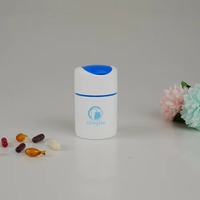 HDPE 135cc Hap Saklama Kabı, 58mm Entegre Açılır Kapaklı, Diyet Takviyesi, Nutrasötik, Balık Yağı, Şekerleme Ambalaj Şişesi