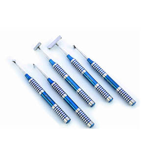 ชุดเครื่องมือผ่าตัดฝังรากฟันเทียมแบบแมนนวล 5 ชิ้น ทำจากเหล็ก พร้อมอุปกรณ์ยกกระเพาะเหงือก ชุดปลูกกระดูก ชุดแปรงนุ่ม กล่องเก็บอุปกรณ์ ได้รับการรับรองมาตรฐาน CE ISO SurgiRight - Product Image 2