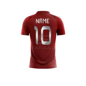 Uniformes de Fútbol Personalizados para Hombre, Ropa de Equipo Estampada de Alta Calidad, 100% Poliéster, Secado Rápido, Ligeros, Transpirables, Manga Corta - Product Image 6