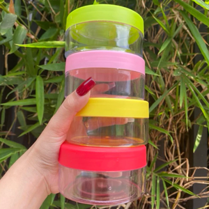 กระปุกพลาสติกใส่เครื่องสำอางแบบแบนใสสำหรับครีมบำรุงผิวหน้าและขัดผิวขวดบรรจุผลิตภัณฑ์ดูแลผิวสัตว์เลี้ยงสำหรับใช้ประจำวันจากเวียดนาม - Product Image 2