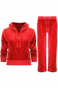 Tracksuit <b>Velvet</b> 2 Piece Set <b>Women</b> Autumn Winter Long Sleeve Zipper Hooded <b>Jacket</b> Top Sweatpants Jogging Suit - Product Image 6
