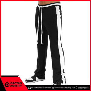 Wholesale High Quality <b>Stacked</b> Flare <b>Jogger</b> Customized Logo Men's High Waist Breathable Streetwear Sweatpants - Product Image 2